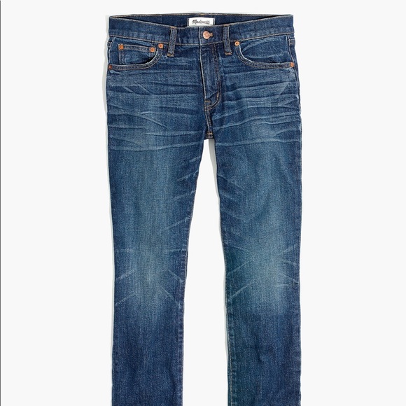 NWT - Madewell - The Slim Boyjean: Raw-Hem Edition - Size XS - Picture 4 of 7